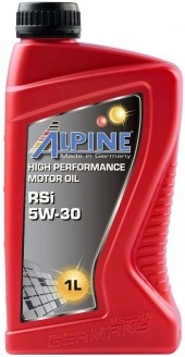 Масло моторное синтетическое - Alpine RSi 5W30, 1л