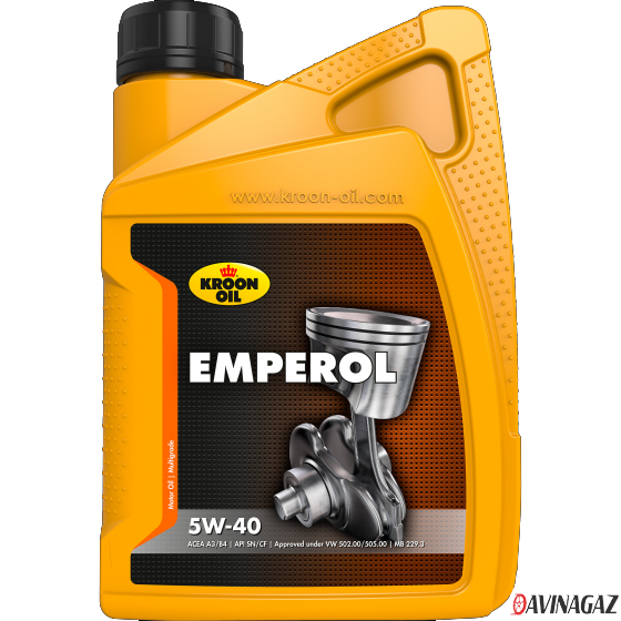 Масло моторное синтетическое - Kroon Oil Emperol 5W40, 1л