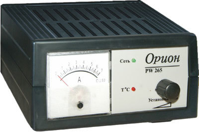 ORION Устройство зарядное импульсное, плавная регулировка тока - 0.6 - 6 А