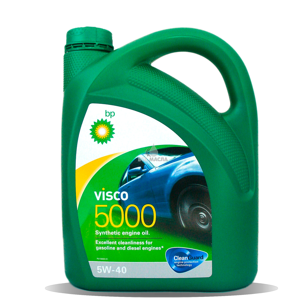Масло моторное синтетическое - BP Visco 5000 5W-40 4л