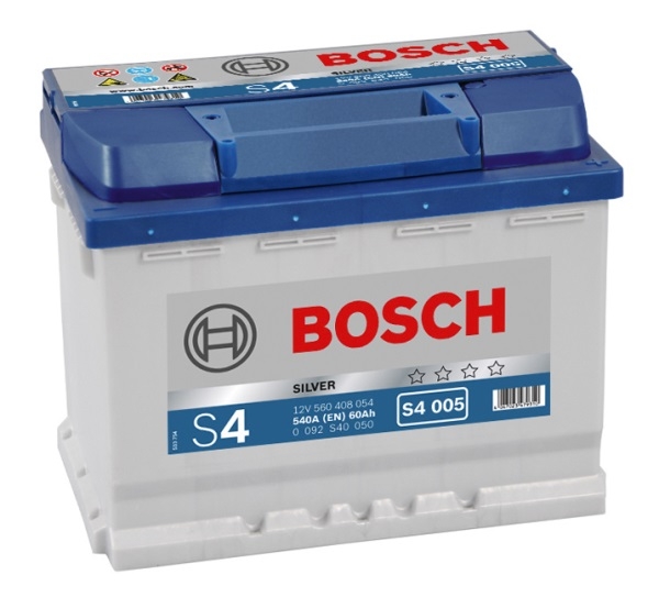 Аккумулятор BOSCH S4 12V 60AH 540A ETN 0(R+) B13 242х175х190