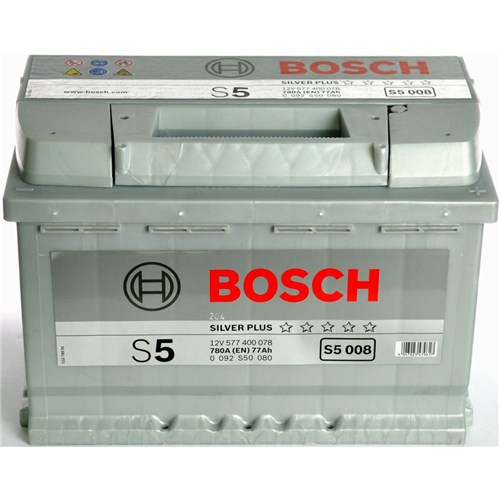 Аккумулятор BOSCH S5 12V 77AH 780A ETN 0(R+) B13