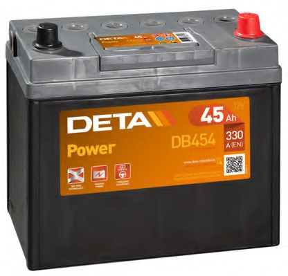 DETA Аккумулятор DETA POWER 12 V 45 AH 300 A ETN 0(R+) B0 234x127x220mm 11kg
