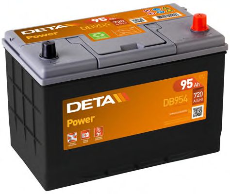 DETA Аккумулятор DETA POWER 12V 95AH 720A ETN 0(R+) Korean B1 306x173x222mm 23kg