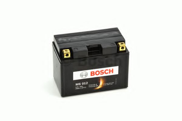 BOSCH Аккумулятор для мототехники BOSCH MOBA AGM M6 12V 9AH 200A (YTZ12S-4/YTZ12S-BS) 150x87x110mm 4.3kg