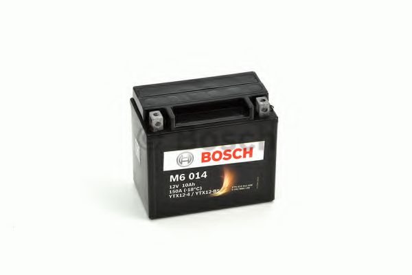 BOSCH Аккумулятор для мототехники BOSCH MOBA AGM M6 12V 10AH 90A (YTX12-4/YTX12-BS) 152x88x131mm 4.47kg