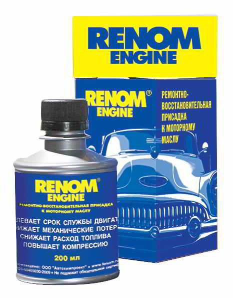 FENOM Присадка в моторное масло ремонтно-восстановительная, для защиты от износа и восстановления эксплуатационных характеристик бензиновых и дизельных двигателей, 200 мл
