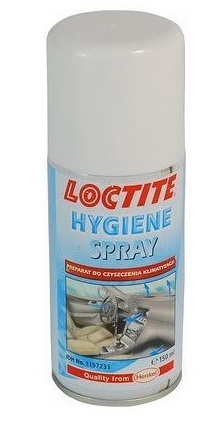 LOCTITE Очиститель кондиционера LOCTITE SF 7080, Hygiene Spray, для дезинфицирования и дезодорирования салона автомобиля и системы кондиционирования воздуха, 150 мл