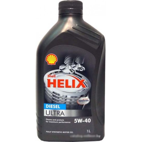 Масло моторное синтетическое - SHELL HELIX ULTRA DIESEL 5W40 1л
