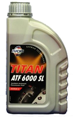 FUCHS TITAN ATF 6000 SL (1L) жидкость гидравлическая! DEXRON VI (красная)