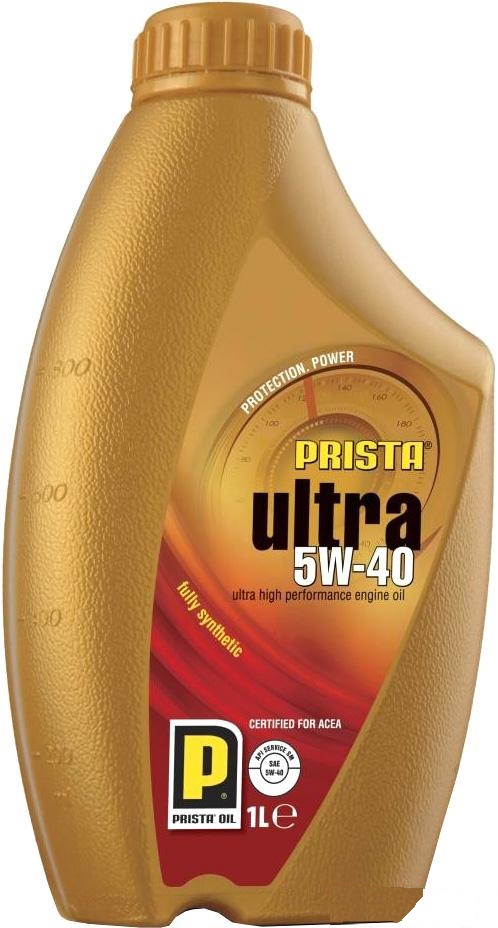 Масло моторное синтетическое - PRISTA ULTRA 5W40 1л