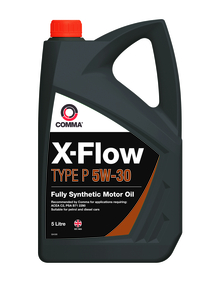 Масло моторное синтетическое - COMMA X-FLOW TYPE P 5W30, 5л