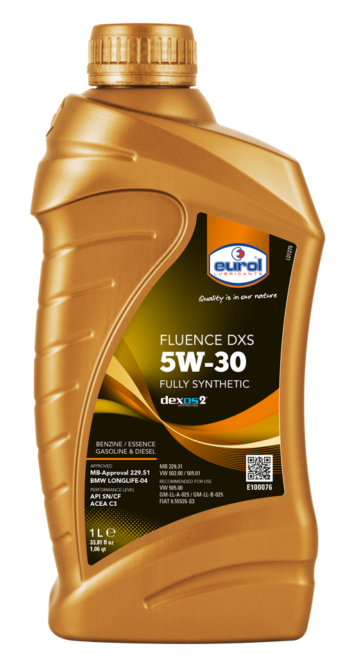 Масло моторное синтетическое - Eurol Fluence DXS 5W-30 1л