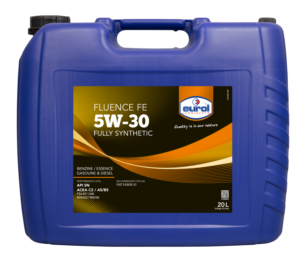 Масло моторное синтетическое - Eurol Fluence FE 5W-30 20л
