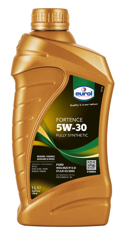 Масло моторное синтетическое - Eurol Fortence 5W-30 1л