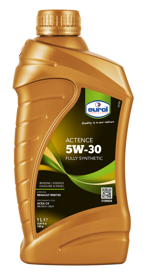 Масло моторное синтетическое - Eurol Actence 5W-30 1л