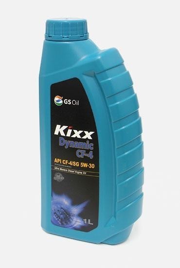Масло моторное полусинтетическое - Kixx HD CF-4 5W-30 1л