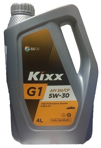 Масло моторное синтетическое - Kixx G1 5W-30 4л