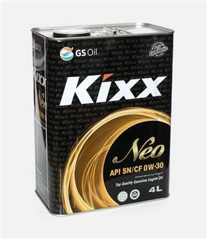 Масло моторное синтетическое - Kixx G1 SN 0W-30 (Neo) 4л
