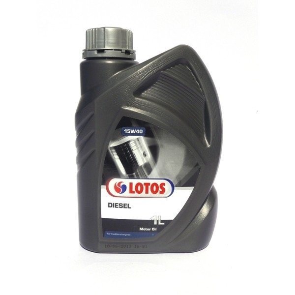 Грузовое моторное масло минеральное - LOTOS DIESEL 15W40, 1л
