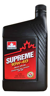 Масло моторное полусинтетическое - Petro-Canada Supreme 10W-40 1л