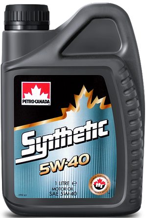 Масло моторное синтетическое - Petro-Canada Europe Synthetic 5W-40 1л