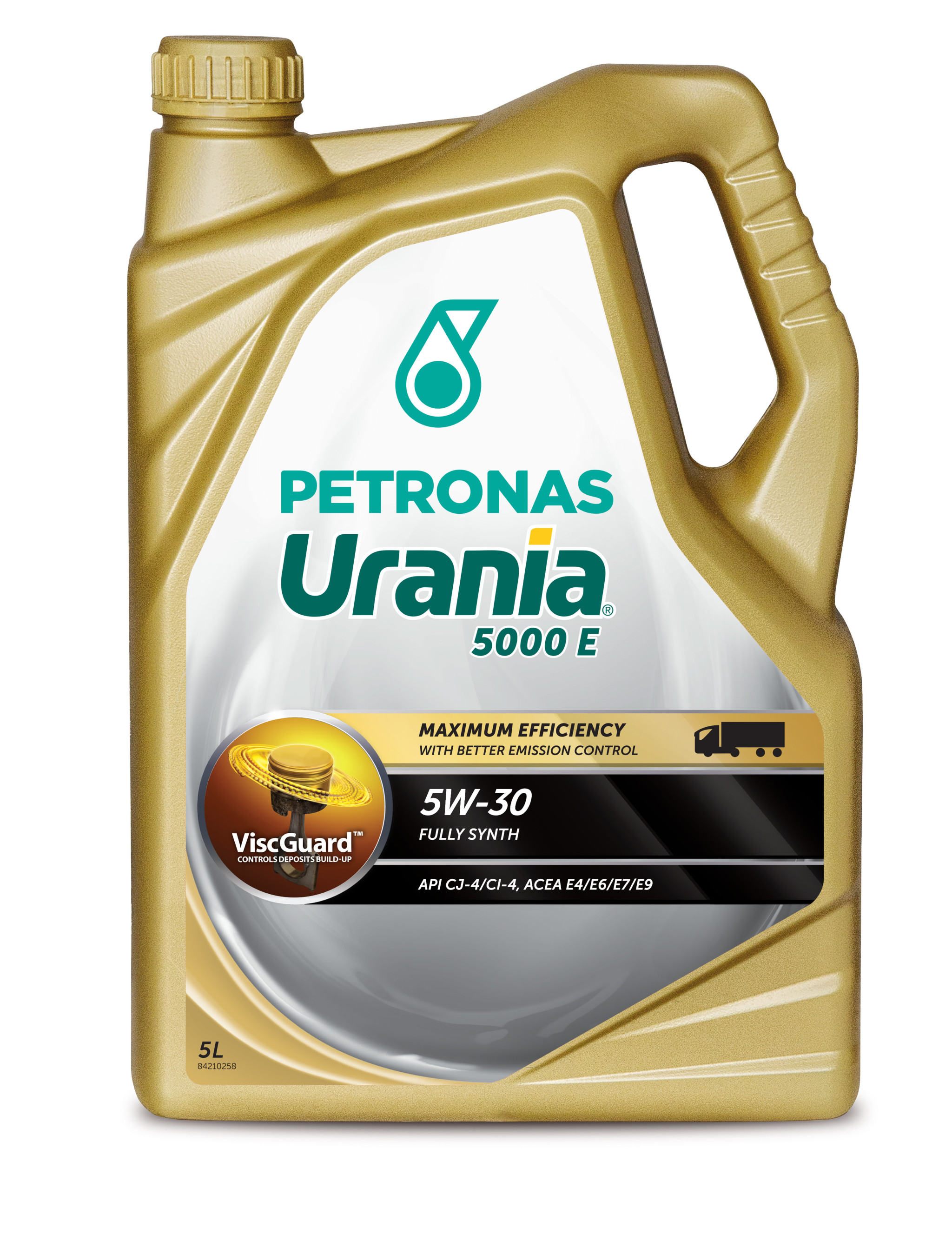 Масло моторное синтетическое - Petronas Urania 5000 E 5W-30 5л