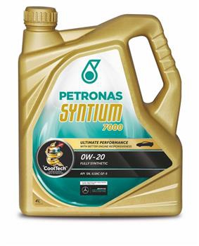 Масло моторное синтетическое - Petronas Syntium 7000 0W-20 4л