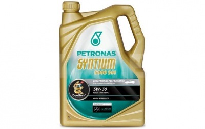 Масло моторное синтетическое - Petronas Syntium 5000 DM 5W-30 5л