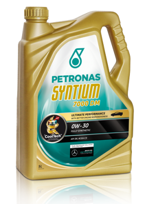 Масло моторное синтетическое - Petronas Syntium 7000 DM 0W30, 5л