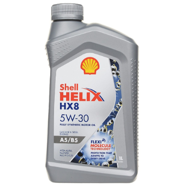 Масло моторное синтетическое - SHELL 5W30 HELIX HX8 A5/B5 1л