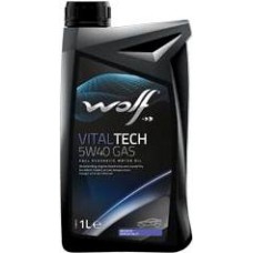 Масло моторное синтетическое - WOLF VITALTECH GAS 5W40, 1л (221161 / 8325892)