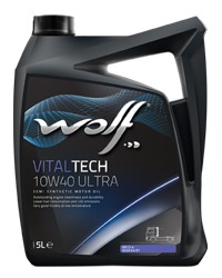 Грузовое моторное масло - Wolf VitalTech 10W-40 Ultra 5л