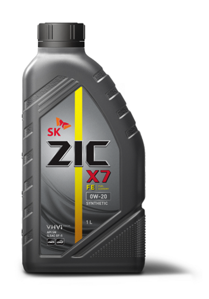 Масло моторное синтетическое - ZIC X7 FE 0W20, 1л