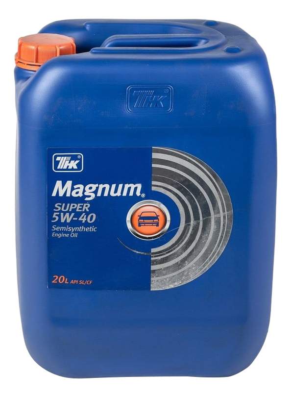 Масло моторное полусинтетическое - ТНК Magnum Super 5W-40 20л