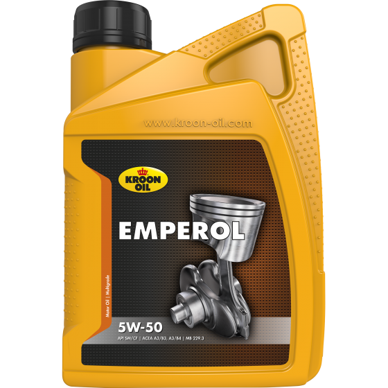 Масло моторное синтетическое - Kroon Oil Emperol 5W50, 1л