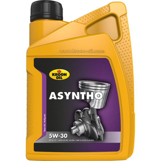 Масло моторное синтетическое - Kroon Oil Asyntho 5W30, 1л