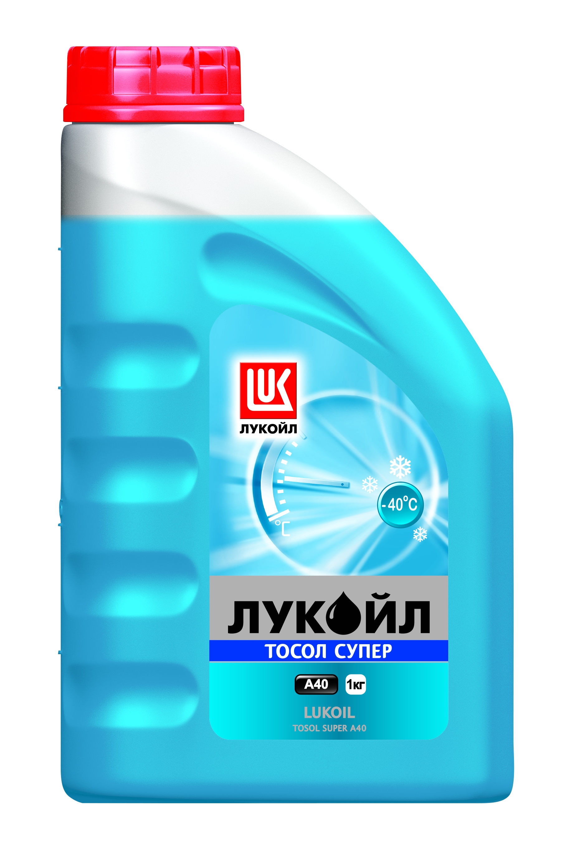 Тосол ЛУКОЙЛ синий Супер А40 -40°, 1 кг (готовый)