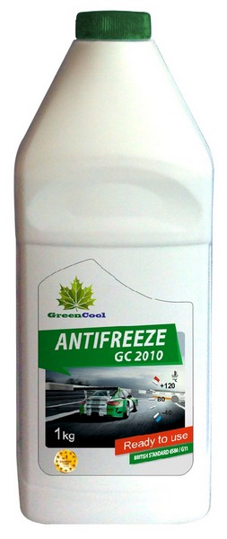 Антифриз GREENCOOL зеленый GC 2010 G11, 1 кг (готовый)
