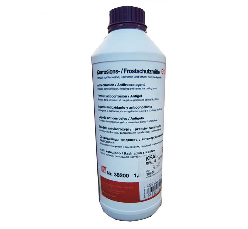 Антифриз FEBI фиолетовый Korrosions-Frostschutzmittel G13, 1,5 л (концентрат)