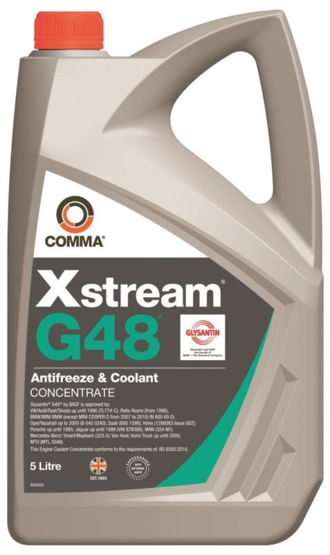 Антифриз COMMA зеленый Xstream G11, 5 л (концентрат)