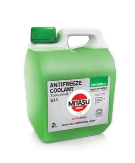 Антифриз MITASU зеленый Coolant G11, 2 л (концентрат)