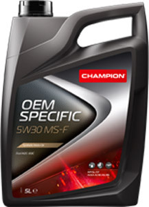 Масло моторное синтетическое - Champion OEM Specific MS-F 5W-30 5л