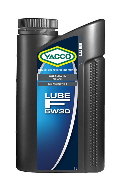 Масло моторное синтетическое - YACCO LUBE F 5W30, 1л