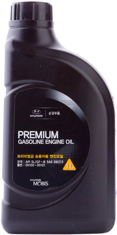 Масло моторное синтетическое - Hyundai/KIA Premium Gasoline 5W-20 1л