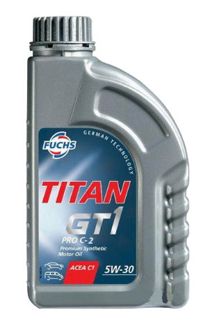 Масло моторное синтетическое - FUCHS TITAN GT1 PRO C-2 5W30 1л