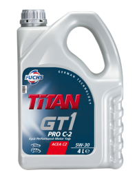 Масло моторное синтетическое - FUCHS TITAN GT1 PRO C-2 5W30 4л
