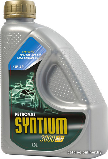 Масло моторное синтетическое - Petronas Syntium 3000 AV 5W-40 1л
