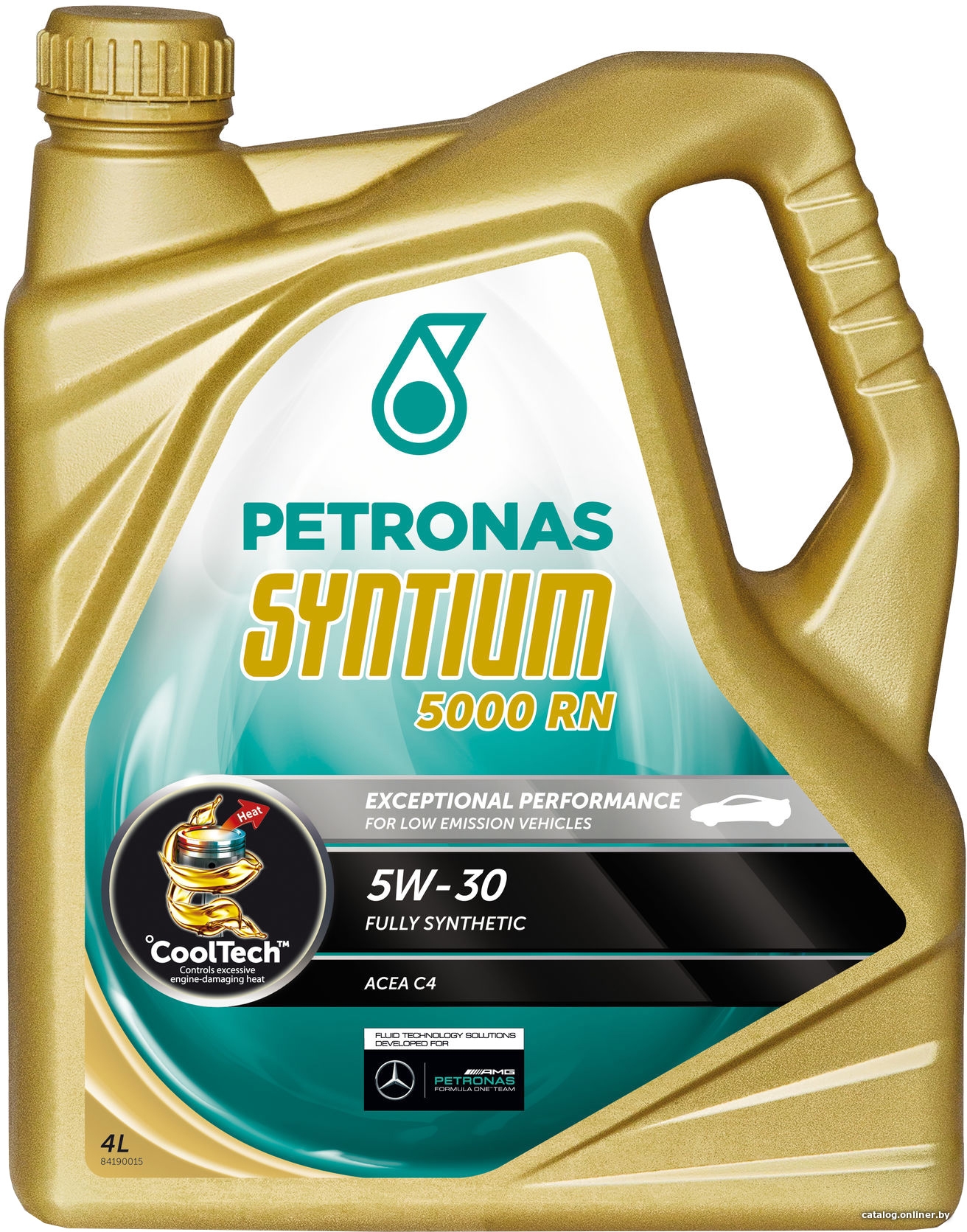 Масло моторное синтетическое - Petronas Syntium 5000 RN 5W-30 4л