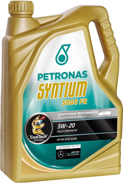 Масло моторное синтетическое - Petronas Syntium 5000 FR 5W-20 4л